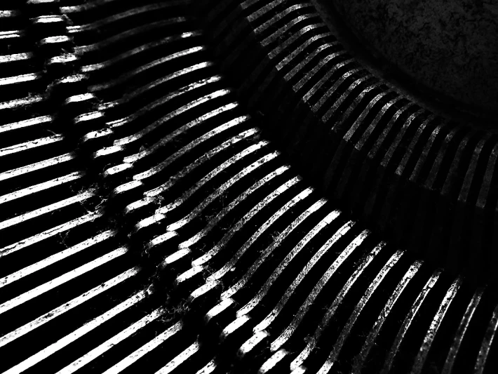 Typebars (strikers) and Escapement - f/4.5 | 1/8s | 4mm | ISO800