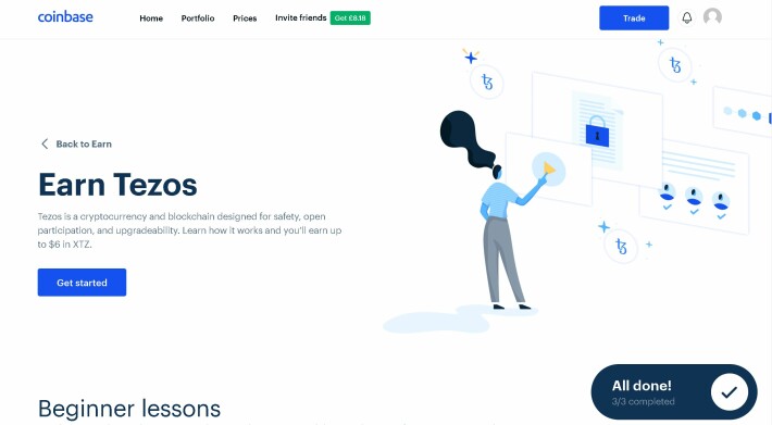 Coinbase Earn