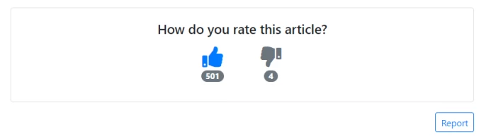 thumbs up and down