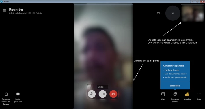 Videoconferencia exitosa