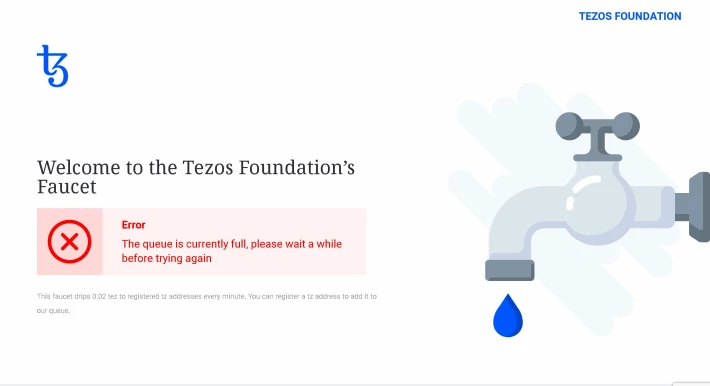 Error message