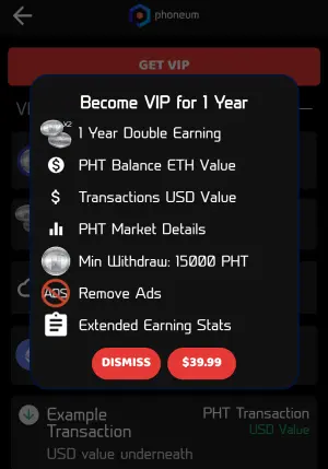 PHT | VIP Perks