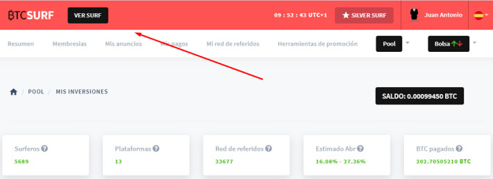 ver surf btcsurf
