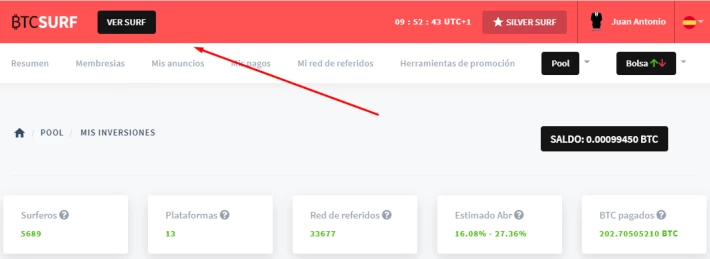 ver surf btcsurf