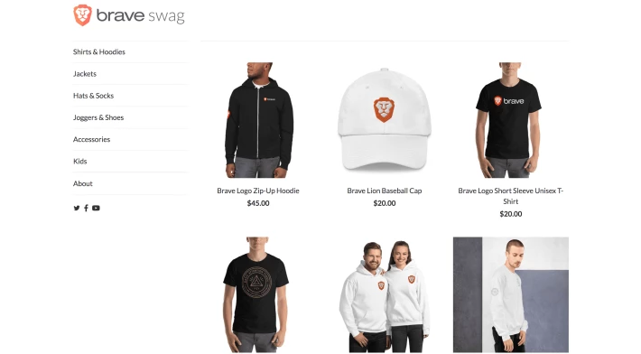 A look at the store interface
