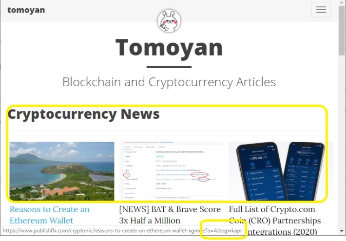 main page