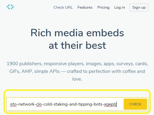 embed form