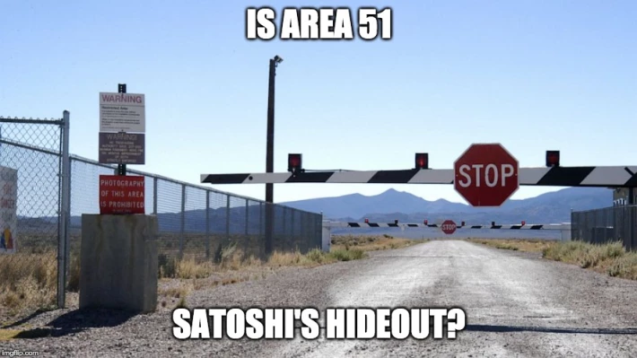 satoshi nakamoto's hideout? meme