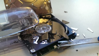 Creaking and Cracking of Disk