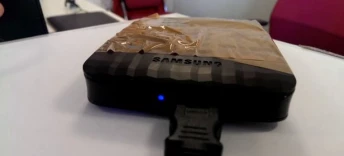 Reconnected Hard Drive