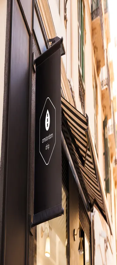 Shopsign logo Amsterdam Drip