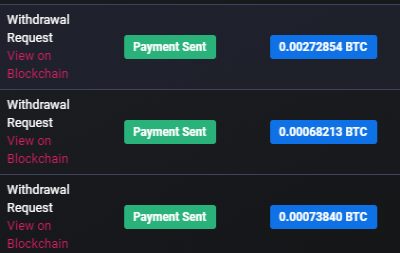 payout proof