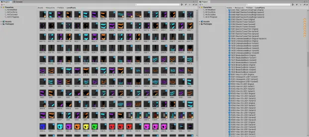 Unity prefabs with numbered ID's