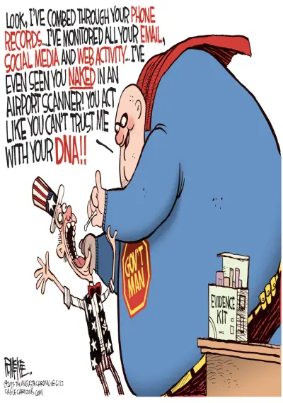 DNA Collection is Next? It sure looks like it if you want that govt check...