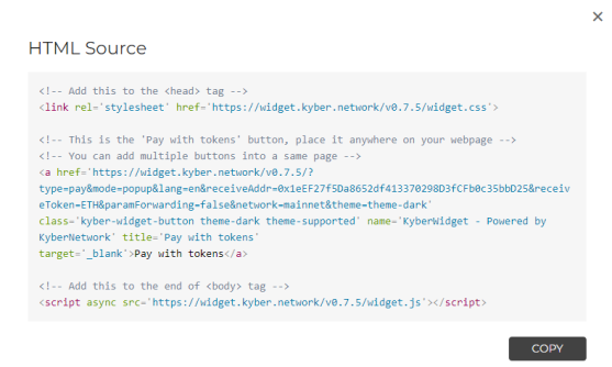 html code