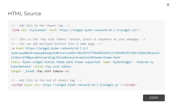 html code