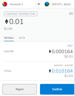 wallet confirm