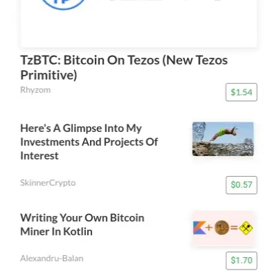 My article on the front page