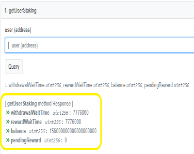 verify staking