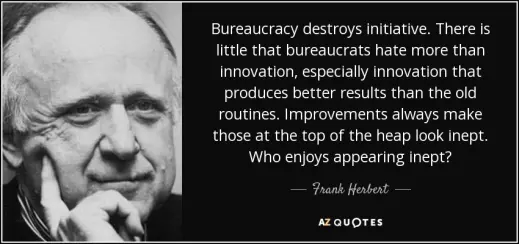 Bureaucrats Quote