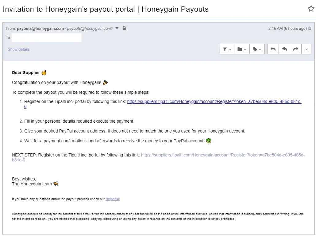 HG Email 2