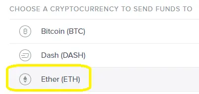 eth address