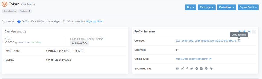 Token Contract