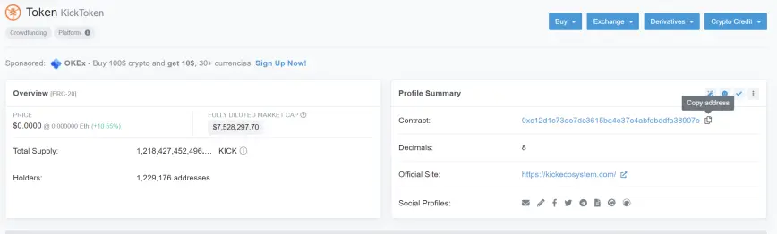 Token Contract