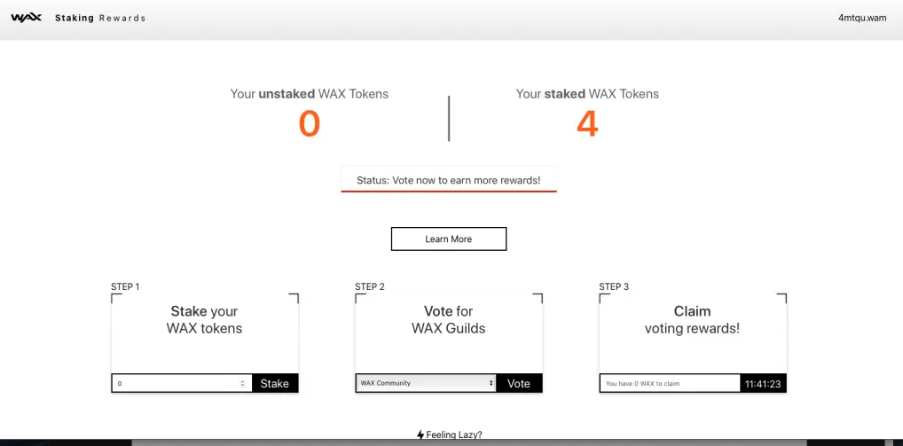 Stake Wax
