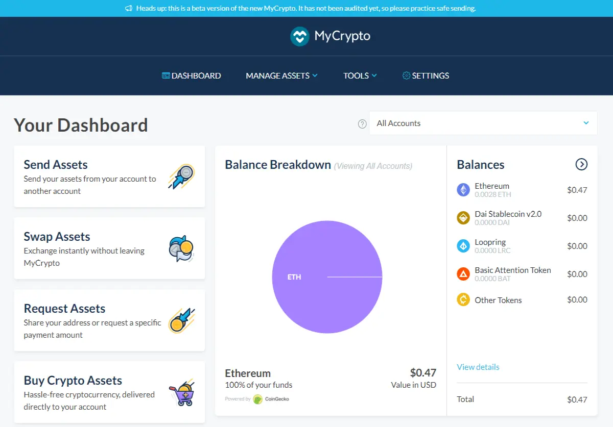 MC Dashboard