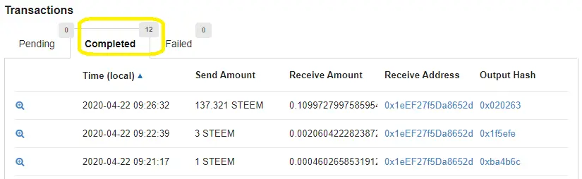transactions