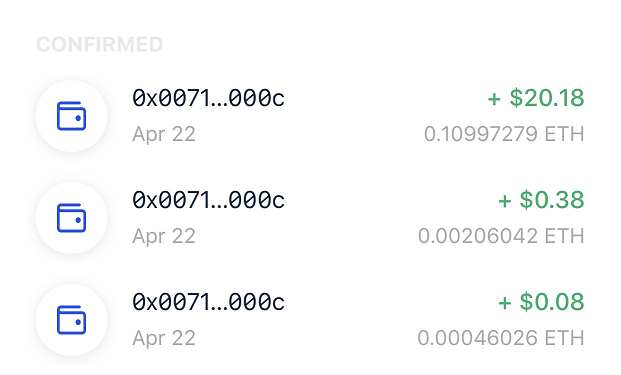 eth transactions