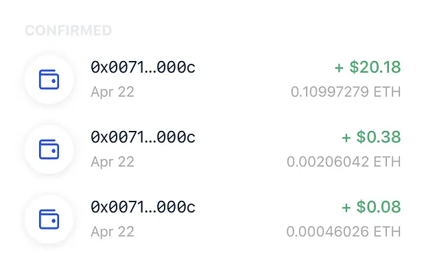 eth transactions