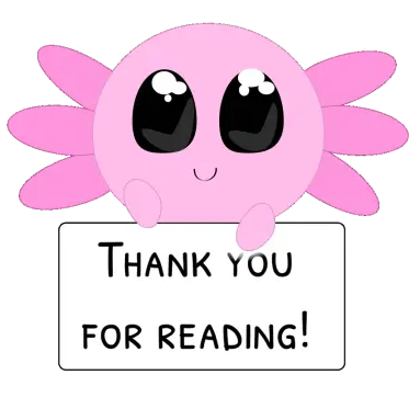 Thank you for reading