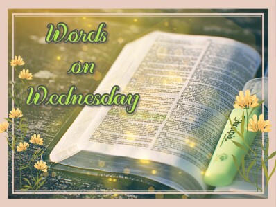 Words for Wednesday banner