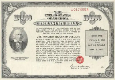 The Treasury Bill Then. What's Next?