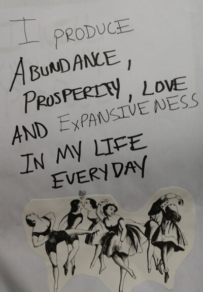 I Produice Abundance, Prosperity, Love, and Expansiveness In My Life Everyday