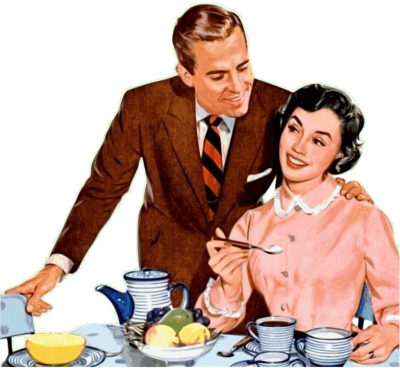 vintage couple