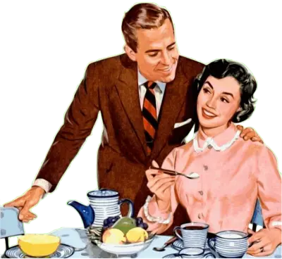 vintage couple