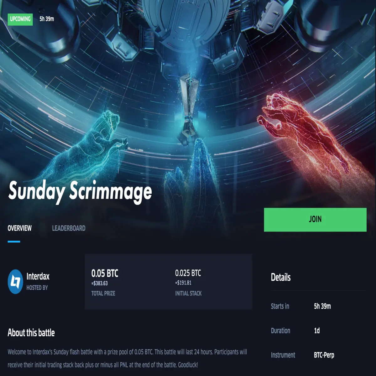 Sunday Scrimmage trading battle