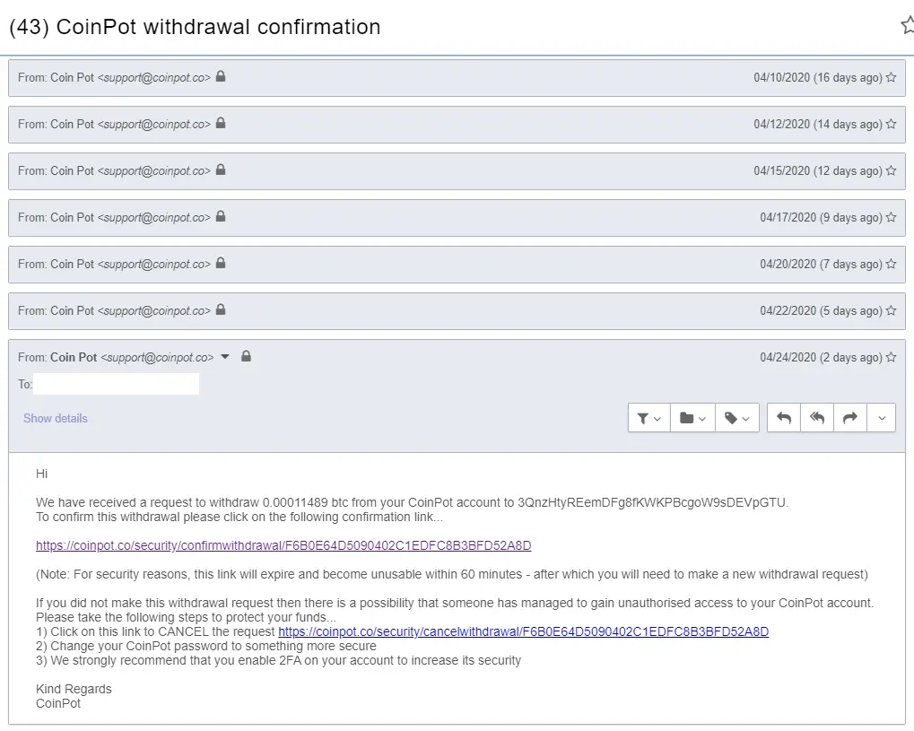 CP Payment Email Proof