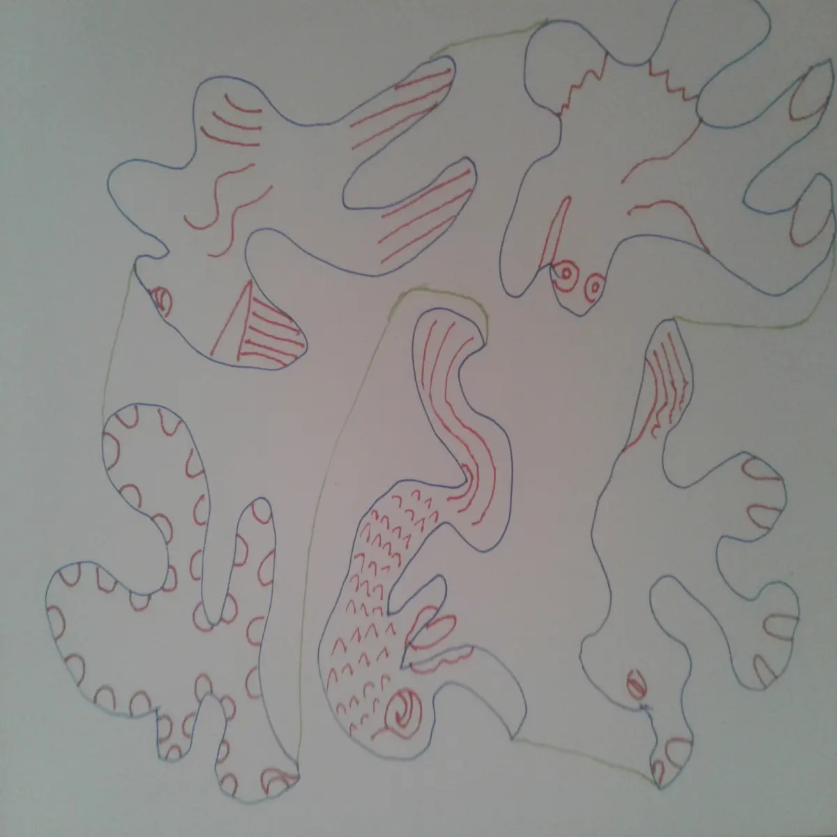 Draw random images that make sense