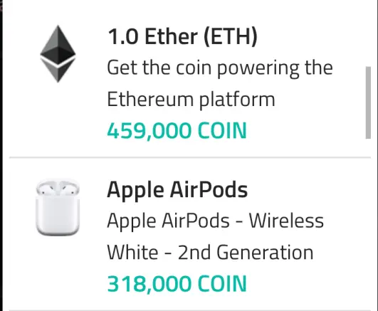Coin App 2