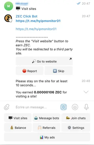 Telegram Click Bot