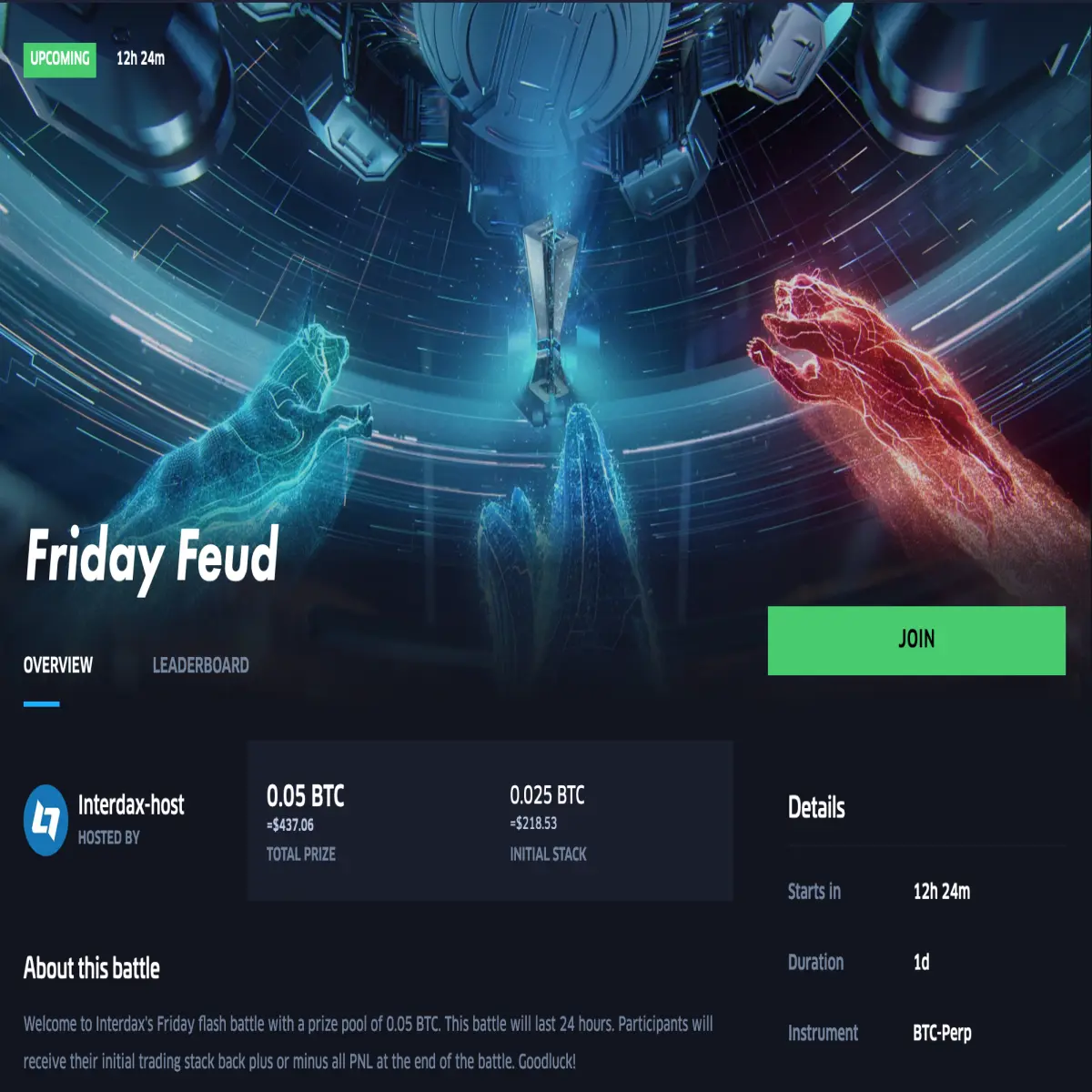 Friday Feud trading battle