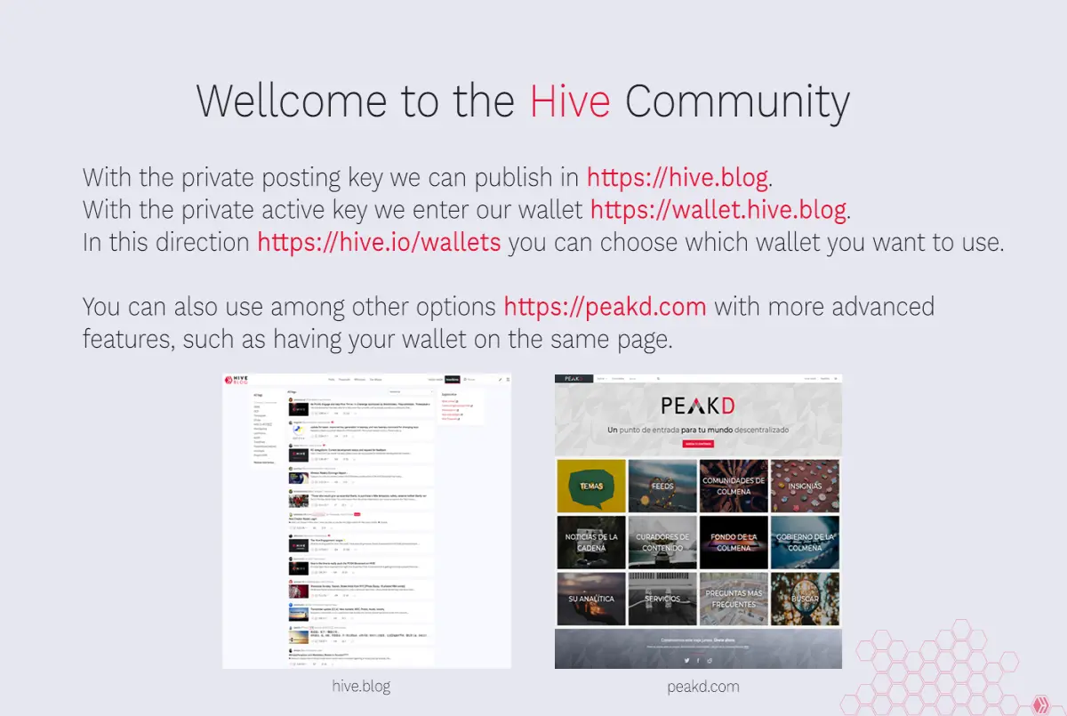 wellcome to hive