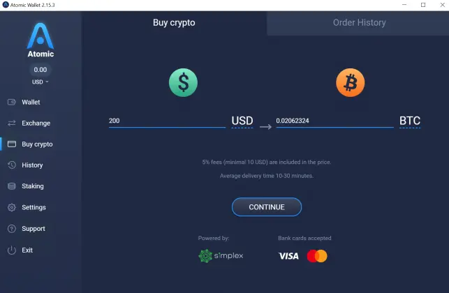 Buy crypto