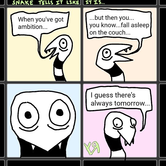 Snake Tells It Like It Is... by RFY