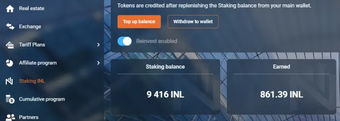staking