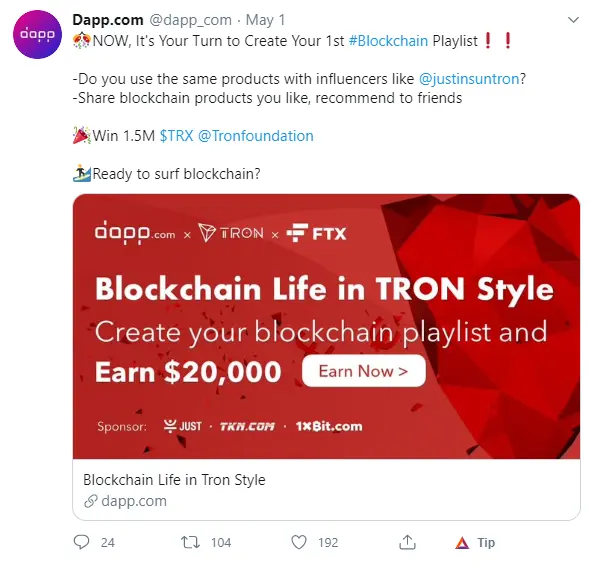 dapp playlist